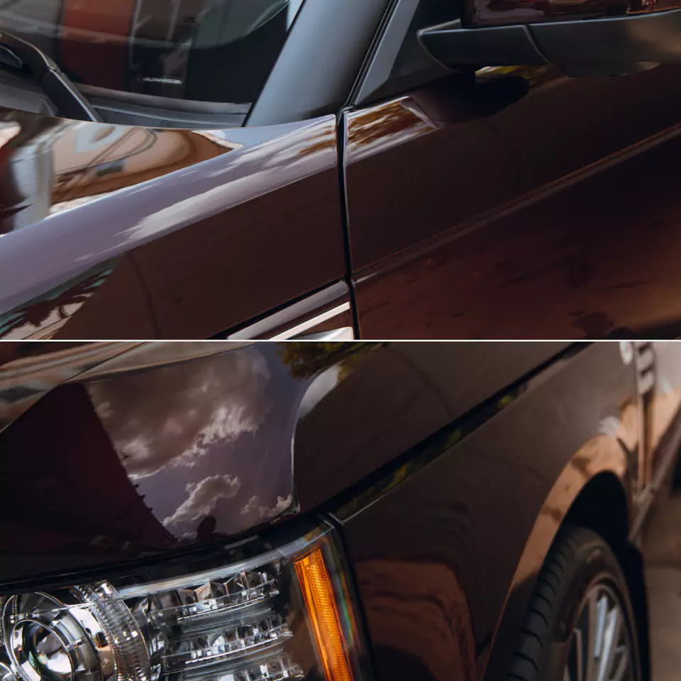 Комплексное восстановление Range Rover Autobiography Ultimate Edition! Кузовной ремонт и покраска, оклейка полиуретаном, шумоизоляция и акустика, выхлоп, детейлинг, пошив руля, крепления для планшетов